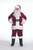 10-Piece Red Velveteen Christmas Santa Set - Adult Size XXL - IMAGE 1