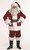 7-piece Burgundy Velvet Santa Suit Christmas Costume - Adult Size XLarge - IMAGE 1