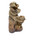 Lighted Cascading Mesquite Falls Garden Fountain - 17.5" - IMAGE 6