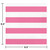 Club Pack of 192 Pink and White 2-Ply Striped Luncheon Napkins 6.5" - IMAGE 4