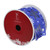 Blue and Silver Snowflake Christmas Wired Craft Ribbon 2.5" x 16 Yards - IMAGE 3