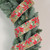 Red and Green Poinsettia Christmas Wired Craft Ribbon 2.5" x 16 Yards - IMAGE 2