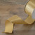 Shimmering Metallic Gold Christmas Wired Craft Ribbon 2.5" x 16 Yards - IMAGE 2