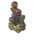 Villa La Piccolina Cascading Urns Illuminated Tabletop Fountain - 10" - IMAGE 3