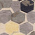 12' x 15' Honeycomb Design Brown and Beige Rectangular Area Throw Rug - IMAGE 3