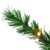 9' Pre-lit Sugar Pine Artificial Upside Down Christmas Tree - Clear LED Lights - IMAGE 5