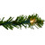 7.5' Pre-Lit Medium Canadian Pine Artificial Christmas Wall Tree - Clear Lights - IMAGE 2