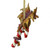 Cane and Abel the Dragon Christmas Ornament - 5" - IMAGE 3