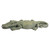The Swamp Beast Crocodile Outdoor Garden Statue - 37" - IMAGE 2