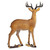 37.5" Standing Woodland Buck Deer Outdoor Garden Statue - IMAGE 4