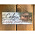 Gray and Brown Cabin Happy Place Rectangular Wall Sign with Rope Hanger 4" x 10" - IMAGE 3