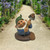 10" Sam the Shoveling Gnome in a Hole Outdoor Garden Statue - IMAGE 2