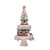 LED Lighted Animated Christmas Tree Village with Revolving Train - 17.25" - IMAGE 2