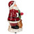 10.25" LED Musical Indoor Santa Tabletop Christmas Wreath Fan Figurine - IMAGE 4