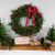 Real Touch™️ Pre-Lit Rosemary Emerald Angel Pine Artificial Christmas Wreath - 30" - Clear LED Lights - IMAGE 3
