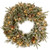 Pre-Lit Liberty Pine Artificial Christmas Wreath, 24-Inch, Clear Lights - IMAGE 1