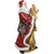 13.75" Santa Claus Holding His List with Cardinals Christmas Tabletop Figurine - IMAGE 3