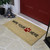 Beige and Black Animal Print "Wipe Your Paw Here" Doormat 30 x 18 - IMAGE 3