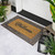 Brown and Black Swirled Rectangular Welcome Doormat 35" x 23" - IMAGE 2