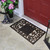 Copper and Black "Welcome and Good Bye" Doormat 30 x 18 - IMAGE 2