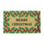 Natural Coir Holly Berries "Merry Christmas"  Doormat 18" x 30" - IMAGE 1