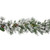 Real Touch™️ Pre-Lit Flocked Mixed Rosemary Pine Artificial Christmas Garland - 9' x 14" - Warm White LED Lights - IMAGE 5