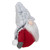 6" Plush Red and Gray Stuffed Christmas Gnome - IMAGE 5
