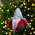 6" Plush Red and Gray Stuffed Christmas Gnome - IMAGE 2