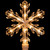 Lighted Snowflakes Christmas Outdoor Pathway Markers - 27" - Set of 4