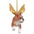4" Flying Boxer Dog Angel  Christmas Ornament - IMAGE 2