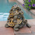 10" Stacked Three High Turtle Family Outdoor Garden Statue - IMAGE 4