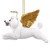 3.5" Poodle Dog Angel Christmas Ornament - IMAGE 5