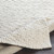 5' x 7'6" Cream Rectangular Hand Woven Wool Area Throw Rug - IMAGE 4