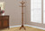 73.75" Brown Traditional Coat Rack with Hanging Hooks - IMAGE 4
