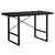 49" Brown and Black Contemporary Rectangular Computer Desk - IMAGE 1