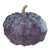 7" Purple Textured Pumpkin Autumn Table Decoration - IMAGE 1