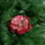 4.75" Shiny Coral Pink Poppy Clip Christmas Ornament - IMAGE 3