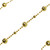 Shiny Mirrored Disco Ball Beaded Christmas Garland - 15' x .5" - Gold - Unlit - IMAGE 4