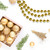 Shiny Round Beaded Commercial Christmas Garland - 33' x .25" - Gold - Unlit - IMAGE 3