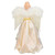 16.5" Lighted Cream and Gold Angel Christmas Tree Topper - Clear Lights - IMAGE 3