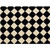 10’ Diamond Patterned Black and Ivory Broadloom Round Area Throw Rug - IMAGE 1