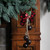 12" Rustic Bow with Round Bells Christmas Door Hanger - IMAGE 3