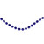 Shiny Beaded Christmas Garland -15' x .25" - Sapphire Blue - Unlit - IMAGE 6
