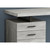 47.25" Gray and Black Contemporary Rectangular Computer Desk - IMAGE 2