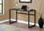 48" Black Contemporary Rectangular Computer Desk with Tempered Glass - IMAGE 4
