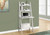 61" White Contemporary Ladder Computer Desk - IMAGE 4