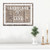 Brown and White Christmas Candy Cane Lane Wrapped Rectangular Wall Art Decor 30" x 40" - IMAGE 2