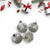Winter Forest Christmas Glass Ball Ornaments - 3.25" (80mm) - 4ct - IMAGE 3