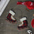 4" Red and White Plush Plaid Ice Skates Christmas Ornament - IMAGE 3