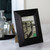 Rustic Weathered Picture Frame with Easel Back - for 5" x 7" Photos - 10" - Black - IMAGE 2